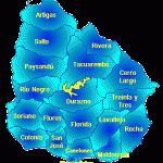 Mapa de Uruguay Mapa de Uruguay