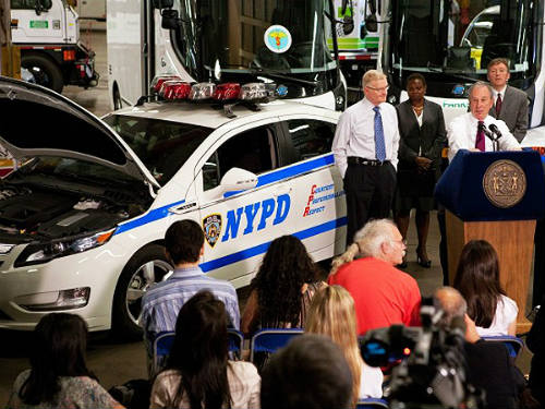 Autos Eléctricos Policía Nueva York