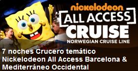 Cruceros Tematicos Nickelodeon 2011