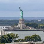 La Estatua de la Libertad en Nueva York en Estados Unidos