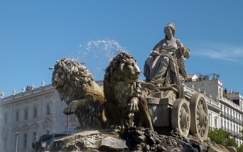 Lee más sobre el artículo La fuente de Cibeles en Madrid