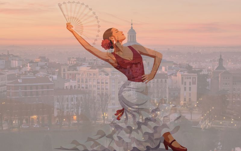 Lee más sobre el artículo Tablao flamenco en Madrid en la Sala Temple: una experiencia imprescindible para acercar Andalucía a la capital